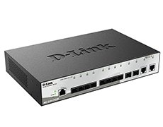 D-Link DGS-1210-12TS-ME 10 SFP Port 2 adet Combo Yönetilebilir L2 Metro Ethernet Anahtar